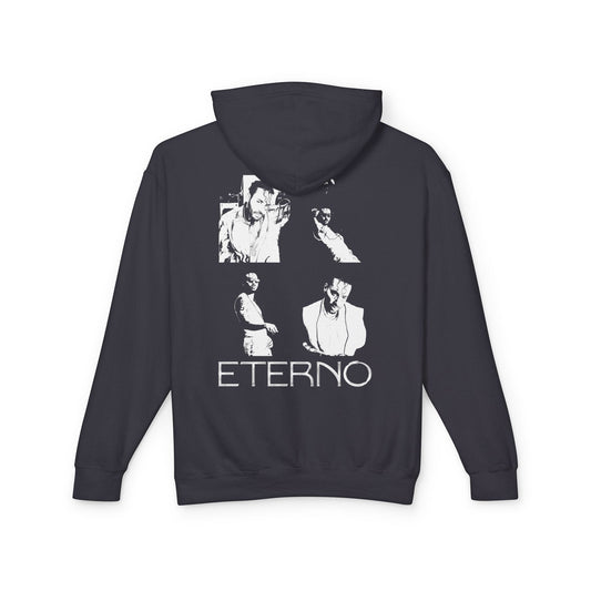 Prince Royce ETERNO Black Boxy Hoodie