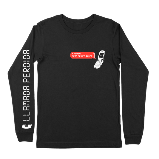 PRINCE ROYCE | “LLAMADA PERDIDA” LONG SLEEVE T-SHIRT