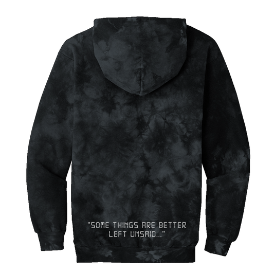 Prince Royce LLAMADA PERDIDA Black Tie Dye Hoodie
