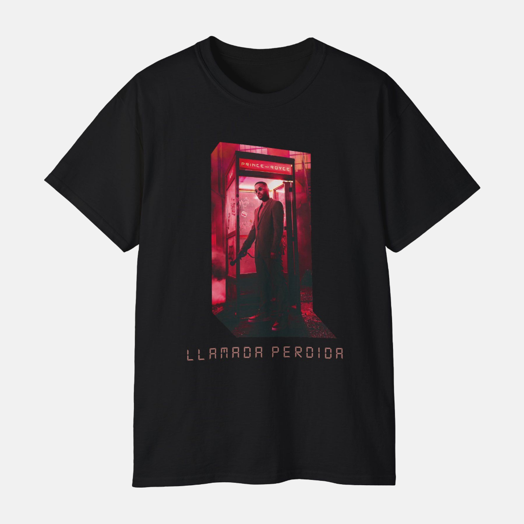 PRINCE ROYCE | “LLAMADA PERDIDA” SONG LIST T-SHIRT